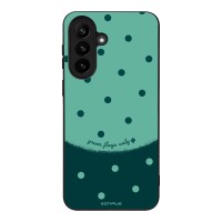 Θήκη Sonique Delulu Polka Era Series για Samsung Galaxy A37 5G Green Flags