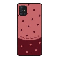 Θήκη Sonique Delulu Polka Era Series για Samsung Galaxy A51 Blame Cherries