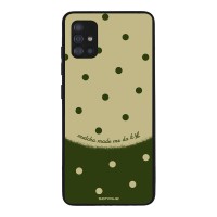 Θήκη Sonique Delulu Polka Era Series για Samsung Galaxy A51 Delulu Matcha