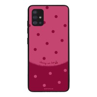 Θήκη Sonique Delulu Polka Era Series για Samsung Galaxy A51 Top Cherry