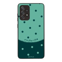 Θήκη Sonique Delulu Polka Era Series για Samsung Galaxy A52 4G/5G / Galaxy A52s 5G Green Flags
