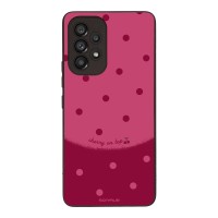Θήκη Sonique Delulu Polka Era Series για Samsung Galaxy A53 5G Top Cherry