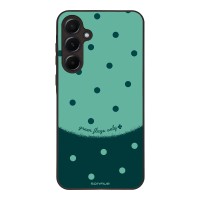 Θήκη Sonique Delulu Polka Era Series για Samsung Galaxy A55 5G Green Flags