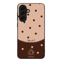 Θήκη Sonique Delulu Polka Era Series για Samsung Galaxy A56 5G Coffee First