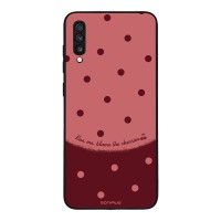 Θήκη Sonique Delulu Polka Era Series για Samsung Galaxy A70/A70s Blame Cherries