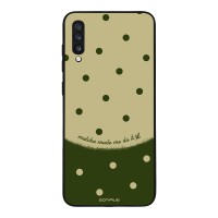 Θήκη Sonique Delulu Polka Era Series για Samsung Galaxy A70/A70s Delulu Matcha