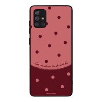 Θήκη Sonique Delulu Polka Era Series για Samsung Galaxy A71 Blame Cherries