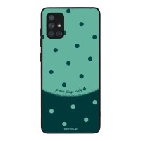 Θήκη Sonique Delulu Polka Era Series για Samsung Galaxy A71 Green Flags