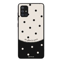 Θήκη Sonique Delulu Polka Era Series για Samsung Galaxy A71 Too Glam