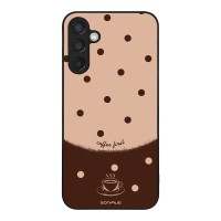 Θήκη Sonique Delulu Polka Era Series για Samsung Galaxy M15 5G Coffee First