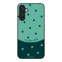 Θήκη Sonique Delulu Polka Era Series για Samsung Galaxy M15 5G Green Flags