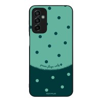 Θήκη Sonique Delulu Polka Era Series για Samsung Galaxy M23 5G Green Flags