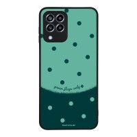 Θήκη Sonique Delulu Polka Era Series για Samsung Galaxy M33 5G Green Flags