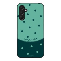 Θήκη Sonique Delulu Polka Era Series για Samsung Galaxy M34 5G Green Flags