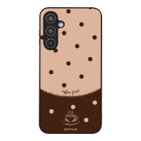 Θήκη Sonique Delulu Polka Era Series για Samsung Galaxy M35 5G Coffee First