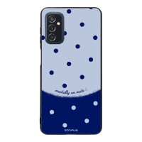 Θήκη Sonique Delulu Polka Era Series για Samsung Galaxy M52 5G Blue Mentally