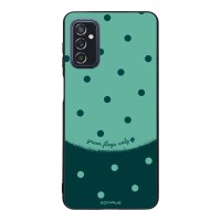 Θήκη Sonique Delulu Polka Era Series για Samsung Galaxy M52 5G Green Flags