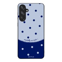 Θήκη Sonique Delulu Polka Era Series για Samsung Galaxy M55 5G Blue Mentally
