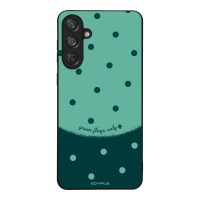 Θήκη Sonique Delulu Polka Era Series για Samsung Galaxy M55 5G Green Flags