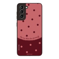 Θήκη Sonique Delulu Polka Era Series για Samsung Galaxy S21 Blame Cherries