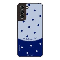 Θήκη Sonique Delulu Polka Era Series για Samsung Galaxy S21 Blue Mentally
