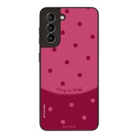 Θήκη Sonique Delulu Polka Era Series για Samsung Galaxy S21 Top Cherry