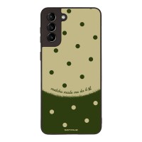Θήκη Sonique Delulu Polka Era Series για Samsung Galaxy S21 Plus Delulu Matcha