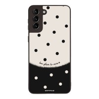 Θήκη Sonique Delulu Polka Era Series για Samsung Galaxy S21 Plus Too Glam