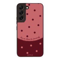 Θήκη Sonique Delulu Polka Era Series για Samsung Galaxy S22 Blame Cherries