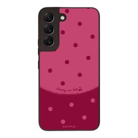 Θήκη Sonique Delulu Polka Era Series για Samsung Galaxy S22 Top Cherry