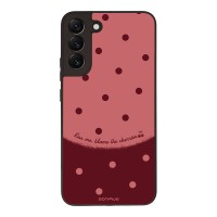 Θήκη Sonique Delulu Polka Era Series για Samsung Galaxy S22 Plus Blame Cherries