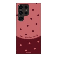 Θήκη Sonique Delulu Polka Era Series για Samsung Galaxy S23 Ultra Blame Cherries