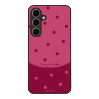 Θήκη Sonique Delulu Polka Era Series για Samsung Galaxy S24 FE Top Cherry
