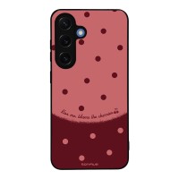 Θήκη Sonique Delulu Polka Era Series για Samsung Galaxy S25 Blame Cherries