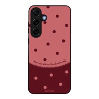 Θήκη Sonique Delulu Polka Era Series για Samsung Galaxy S25 Plus Blame Cherries