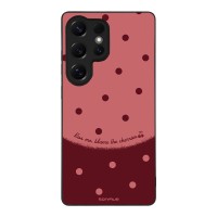 Θήκη Sonique Delulu Polka Era Series για Samsung Galaxy S25 Ultra Blame Cherries