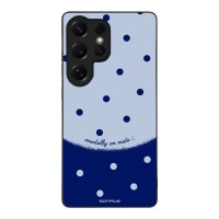 Θήκη Sonique Delulu Polka Era Series για Samsung Galaxy S25 Ultra Blue Mentally