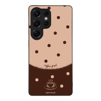 Θήκη Sonique Delulu Polka Era Series για Samsung Galaxy S25 Ultra Coffee First
