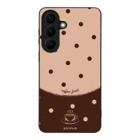 Θήκη Sonique Delulu Polka Era Series για Samsung Galaxy S26 Plus Coffee First