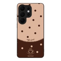Θήκη Sonique Delulu Polka Era Series για Samsung Galaxy S26 Ultra Coffee First