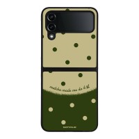 Θήκη Sonique Delulu Polka Era Series για Samsung Galaxy Z Flip 4 Delulu Matcha