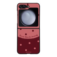 Θήκη Sonique Delulu Polka Era Series για Samsung Galaxy Z Flip 5 Blame Cherries