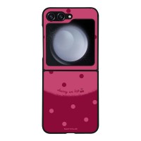 Θήκη Sonique Delulu Polka Era Series για Samsung Galaxy Z Flip 5 Top Cherry