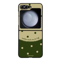 Θήκη Sonique Delulu Polka Era Series για Samsung Galaxy Z Flip 6 / Galaxy Z Flip 7 FE 5G Delulu Matcha