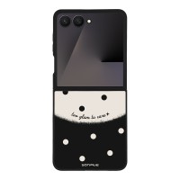 Θήκη Sonique Delulu Polka Era Series για Samsung Galaxy Z Flip 7 Too Glam