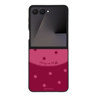 Θήκη Sonique Delulu Polka Era Series για Samsung Galaxy Z Flip 7 Top Cherry