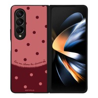 Θήκη Sonique Delulu Polka Era Series για Samsung Galaxy Z Fold 4 Blame Cherries