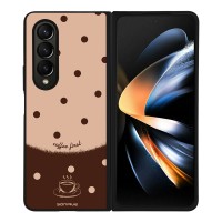 Θήκη Sonique Delulu Polka Era Series για Samsung Galaxy Z Fold 4 Coffee First