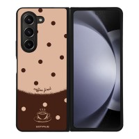 Θήκη Sonique Delulu Polka Era Series για Samsung Galaxy Z Fold 5 Coffee First