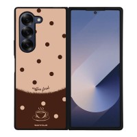 Θήκη Sonique Delulu Polka Era Series για Samsung Galaxy Z Fold 6 Coffee First